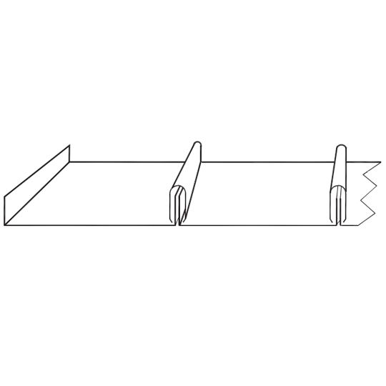 Coastal Metal Service 16 Oz. Copper 16" LT-100 Panel