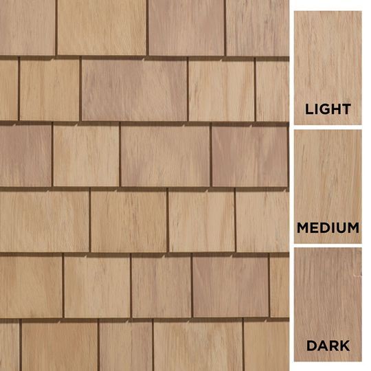 CertainTeed Siding Cedar Impressions Individual 5" Sawmill Polymer Shingle Siding - 33.33 Sq. Ft. Carton — CERCISSI53SCBD