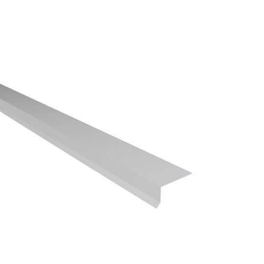 Able Sheet Metal 28 Gauge x 1" x 2" Nosing Grip — ABMNOS1228WH