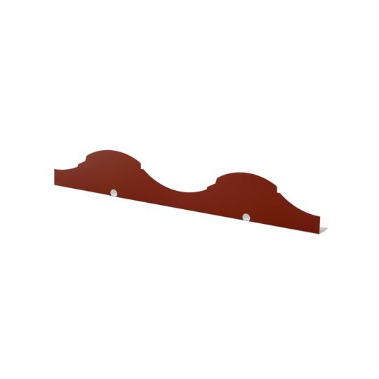 East Coast Metals 26 Gauge x 10' Capistrano Eave Closure — Flashings — EASECCDBZ