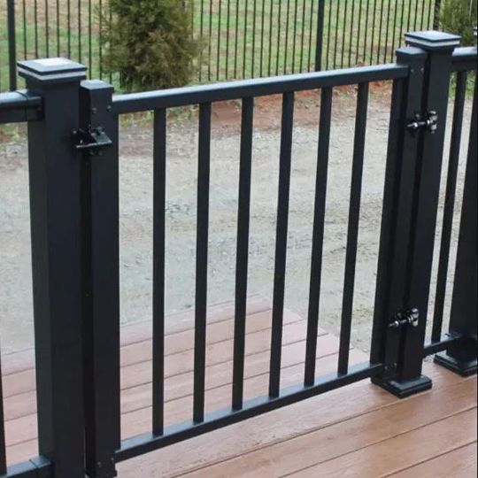 Color Guard Railing Systems 36"H x 42"W Lincoln Aluminum Adjutable Gate Kit