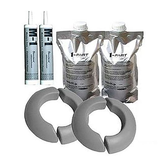 Chem Link 7-1/2" Diameter Id ChemCurb Round Kit