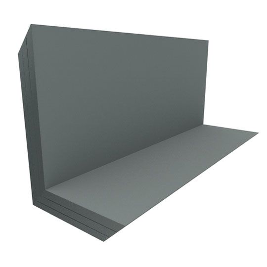 Able Sheet Metal 28 Gauge x 4" x 6" x 14" Step Flashing - Sold Individually — ABMSF461428GAPC
