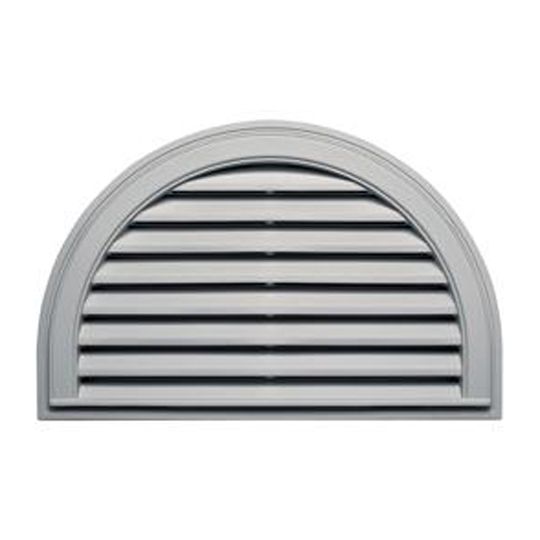 Mid-America Half-Round Gable Vent — MABGVHR2234030