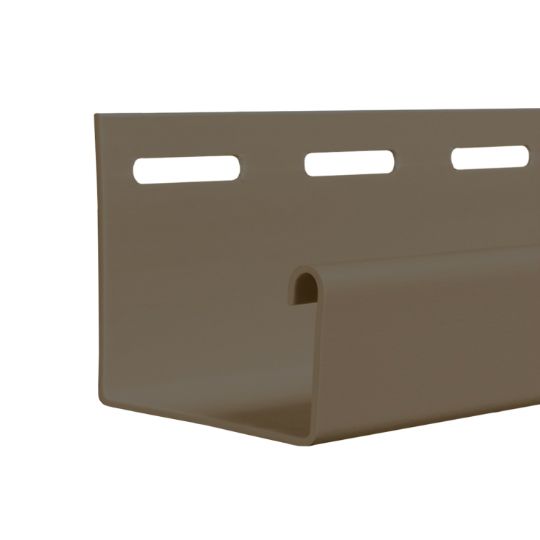 CertainTeed Siding 1-1/4" Pocket J-Channel - Matte Finish — CERJ114SBR