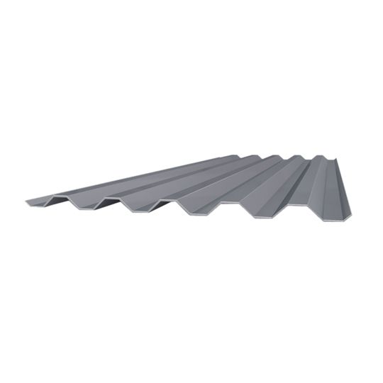 Fabral 26 Gauge Hefti-rib Steel Panel — Metal Roofing — FBRHRGA26