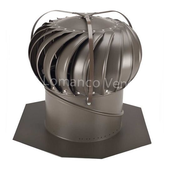 Lomanco 12" Whirlybird Externally Braced Turbine Ventilator — Ventilation and Drainage — LOMBEB12WB