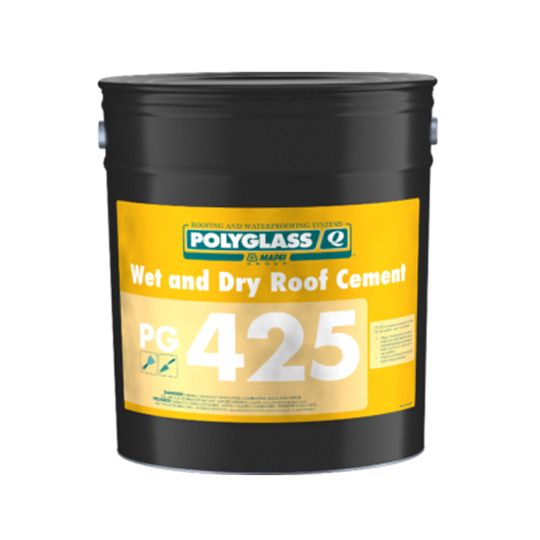 Polyglass Pg 425 Wet & Dry Roof Cement — Adhesives, Caulks & Sealants — POLPG4253G