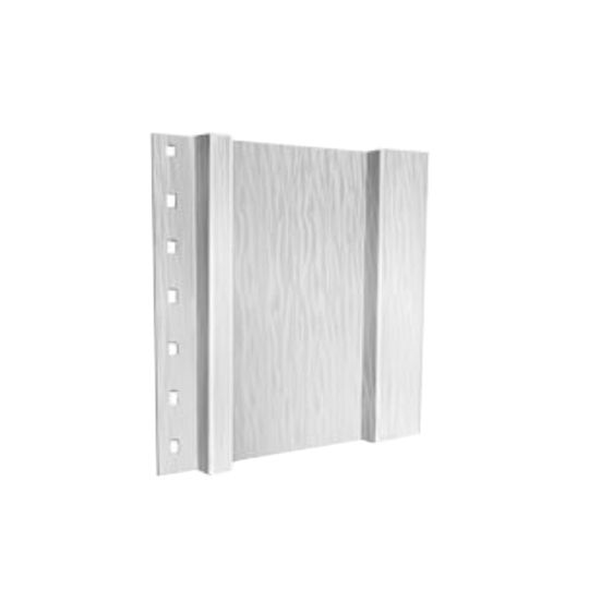 Quality Edge .016" x 6" x 10' TruCedar Board & Batten Steel Siding - Solid Colors — QED6BBS414