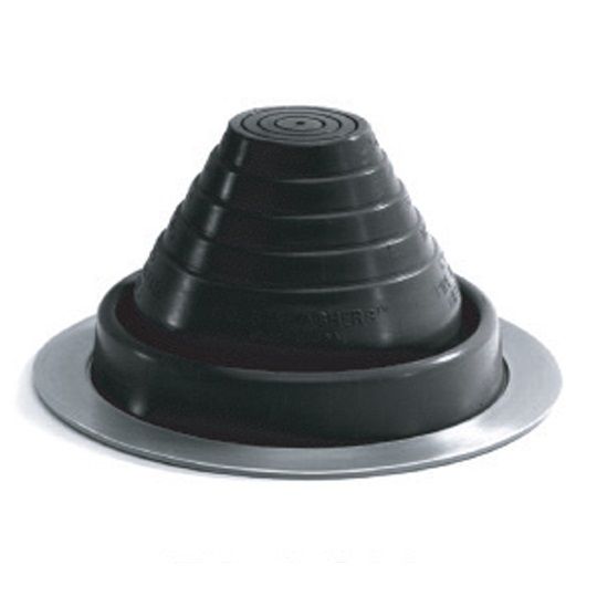 Champion Metal of Washington Flashers #1 Reg Roof Jack Pipe Boot 1/4"- 2" — Commercial Flashings — CM11BF142