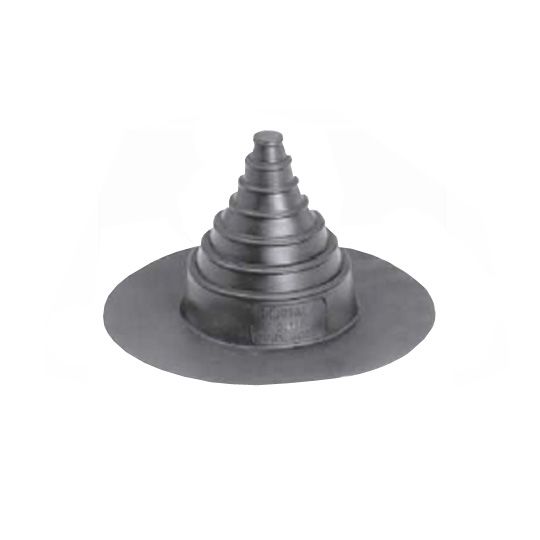 Portals Plus Medium Neoprene Pipe Boot 1"-6"