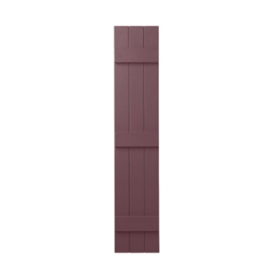 Mastic 11" x 31" Board & Batten Standard 3-Board Shutters - Closed Style — ACOVIN3C1131SK