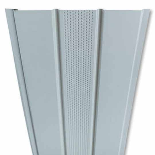 Mastic Envoy Triple 4" Center Lanced U-Groove Aluminum Soffit — ACOLCAS1231917