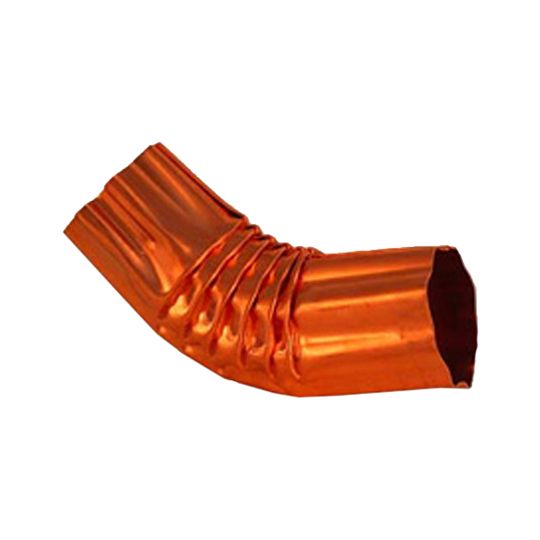 Berger Building Products 26 Gauge 3" Round Corrugated Galvanized Steel 60° Elbow