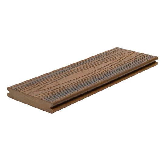 Trex 1" x 6" x 20' Transcend Grooved-Edge Composite Deck Boards — TRXTGE20SR