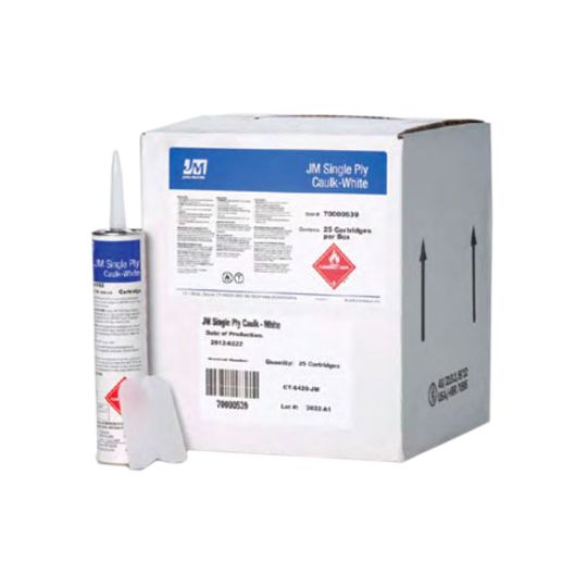 Johns Manville Single Ply Caulk — Adhesives, Caulks & Sealants