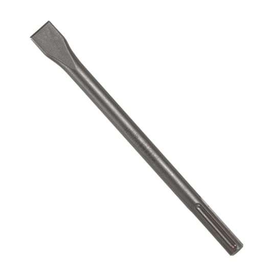 Bosch 1" x 18" Flat Chisel Tool Round Hex/Spline Hammer Steel