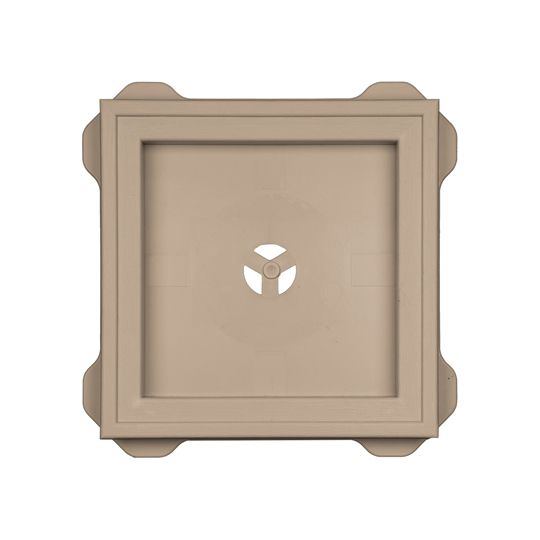 Mid-America Recessed Square Mounting Block — MABMMRS023