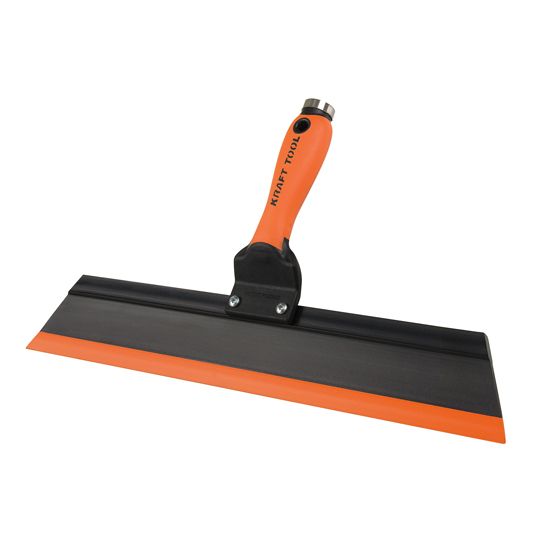 Kraft Tool 18" Squeegee Trowel with ProForm Soft Grip Handle