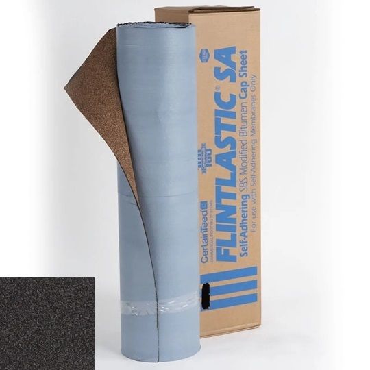 CertainTeed Roofing Flintlastic Sa Self-Adhered Cap - 1 Sq. Roll — Membranes — CTRFSAB