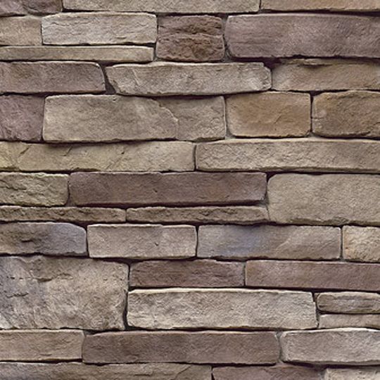 Stone Craft Industries Ledgestone Flat - 15 Sq. Ft. per Box — SC2WALF1001