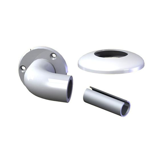 RDI Railing Dynamics Vinyl Hand Rail 90° Post Return — RDYHRPRB