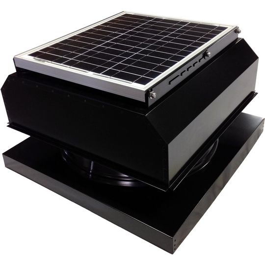 Attic Breeze AB-3042A 30 Watt (Gen Ii) Curb-Mount Solar Power Attic Fan