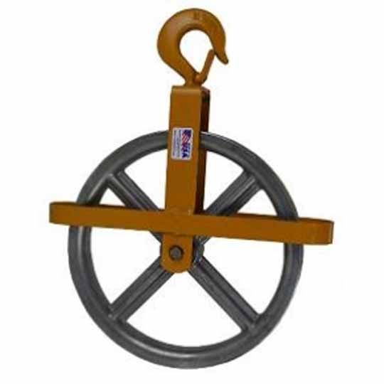 Roofmaster Hoisting Wheel with 12" Safety Clip