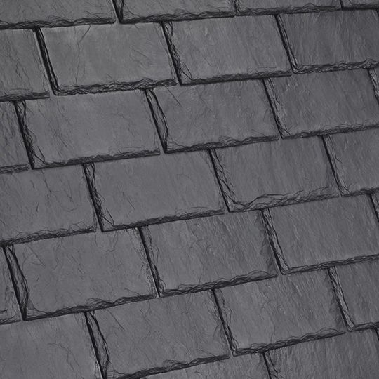 Davinci Roofscapes Single-Width Slate Field Shingles - Bundle of 22 — Slate Roofing — DAVSWSLSMG