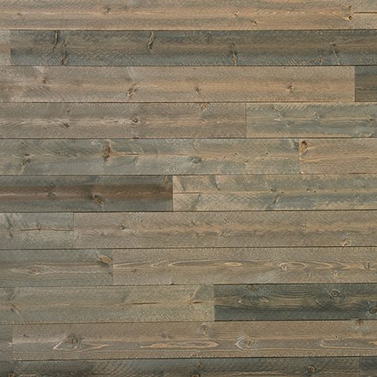 Great American Spaces 3/8" x 4" x 48" Rustix Square-Edge Planks - Pack of 8 — QCPRB38SMK