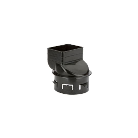 Prinsco 4" x 4" x 3" Goldline Downspout Adapter