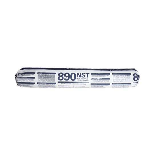 Pecora 890NST Ultra-Low Modulus Silicone Sealant - Aluminum Stone - 20 Oz. Sausage — PEC890NSTAA20