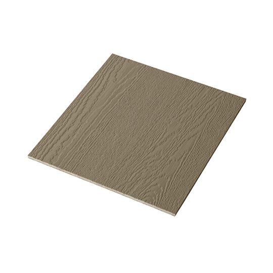 Wausau Supply 3/8" x 16" x 16' Diamond Kote Solid Soffit - Woodgrain Texture — WSUDK1616SSSL