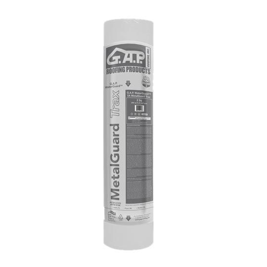 G.A.P Roofing WaterGuard Self-Adhered MetalGuard Trax High-Temp Underlayment - 2 Sq. Roll