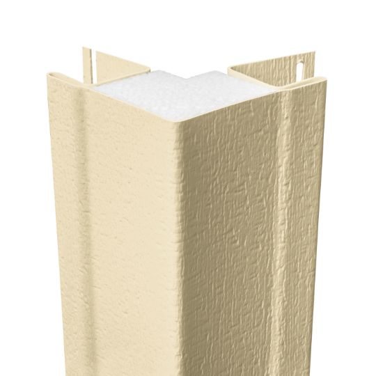 CertainTeed Siding 1-1/4" x 10' CedarBoards Insulated Outside Cornerpost with Foam Insert - Woodgrain Finish — CEROSCPINSCLM