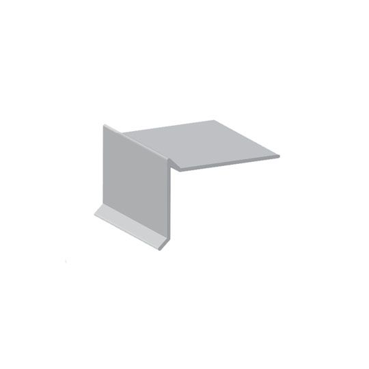 ASC Profiles 3" x 10' x 6" Gravel Stop — Flashings — APFGS3106BL