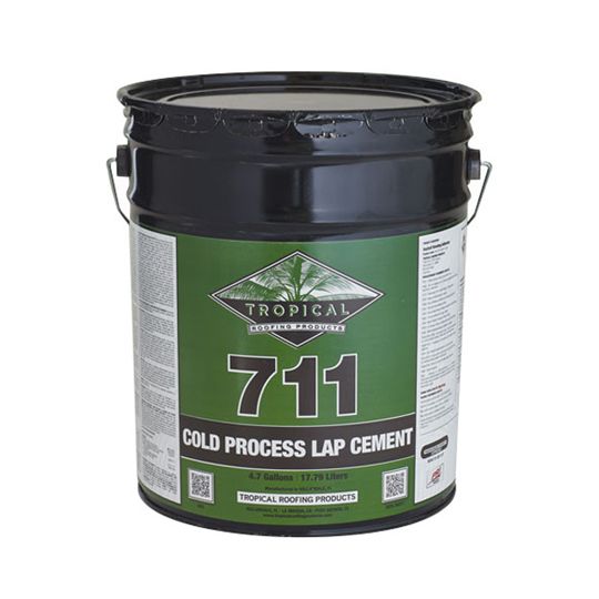 Tropical Roofing Products 711 Cold-Process Lap Cement - 5 Gallon Pail