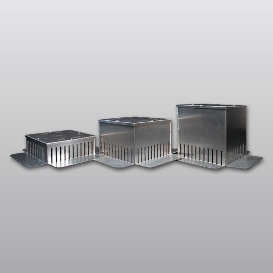 Carlisle SynTec 8" Roof Garden Aluminum Drain Box