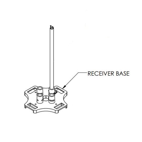 BlueWater Manufacturing PermaLine Receiver Base