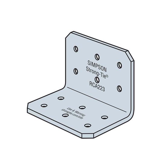 Simpson Strong-Tie 16 Gauge x 2" x 2" x 3" Cfs Clips - Box of 150