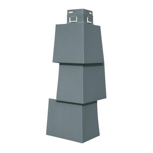 CertainTeed Siding Triple 5" Straight Edge Sawmill Offset Mitered Cornerpost — CERMCT5SMFL