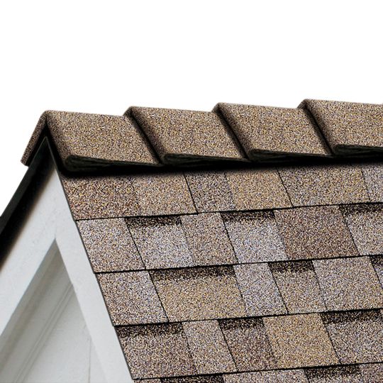 Owens Corning 10" DecoRidge Hip & Ridge Shingles - 20 Lin. Ft. Box — Hip & Ridge Shingles — OCFHRDRAMB10