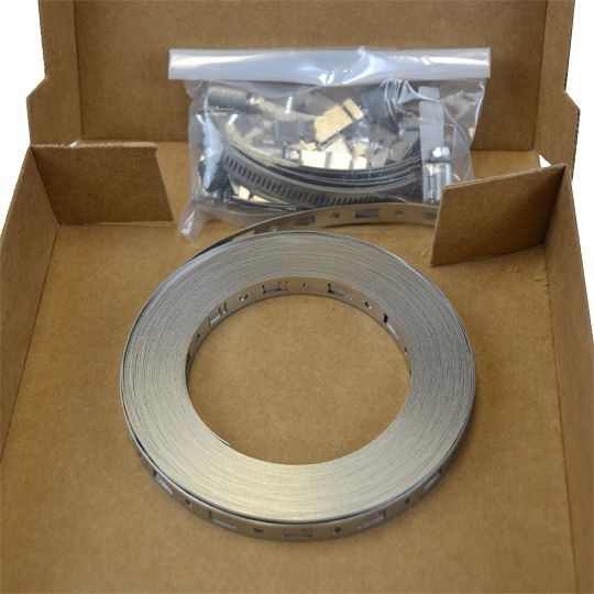 Roofmaster 50' Clamp Band Fastener Kit
