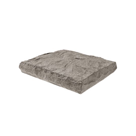 Coronado Stone 30" x 30" Chiseled Stone Post Cap — CSNPCC30035LG