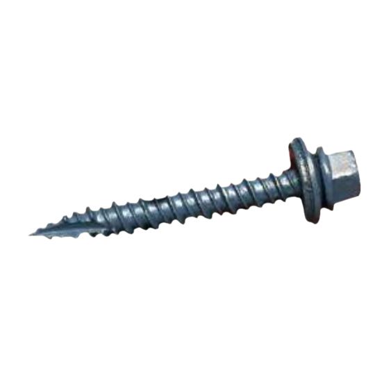 Direct Metals 1-1/2" Woodgrip Stainless Steel Screws - Bag of 250