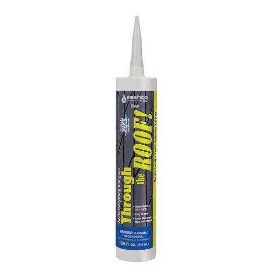 Sashco Through the Roof! Roofing Caulk - 10.5 Oz. Cartridge