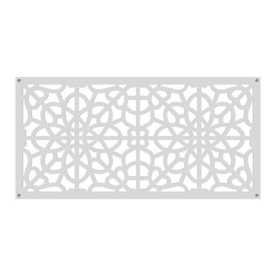 RDI Railing Dynamics 0.3" x 2' x 4' Fretwork Decorative Screen Panel
