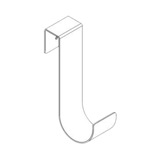 Phoenix Manufacturing 1-1/2" x 10" Shower Hook