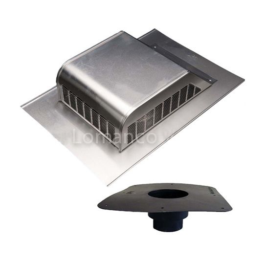 Lomanco Eva Exhaust Combo Vent — Ventilation and Drainage — LOMEVACVMF