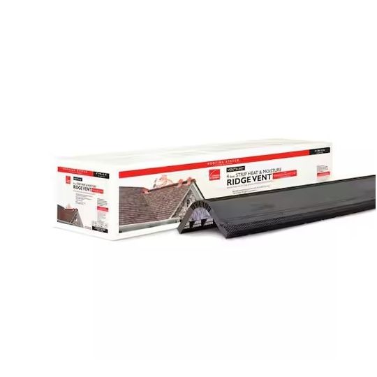 Owens Corning 4' VentSure Heat and Moisture Ridge Vent Strip with Nails